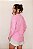 CAMISA FEMININA GOLA V EM VISCOLINHO ROSA PRIMAVERA - Imagem 2