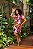 CHEMISE ABERTA MANGA CURTA ESTAMPA TOQUE FLORAL - Imagem 3