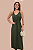 VESTIDO BOSSA COR VERDE MILITAR - Imagem 1