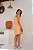 VESTIDO LENÇO CHIC COR LARANJA BABY - Imagem 4