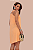 VESTIDO LENÇO CHIC COR LARANJA BABY - Imagem 2