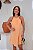 VESTIDO LENÇO CHIC COR LARANJA BABY - Imagem 5