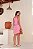 VESTIDO LENÇO CHIC COR ROSA PRIMAVERA - Imagem 5