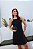 VESTIDO LENÇO CHIC COR PRETA - Imagem 4
