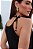 VESTIDO LENÇO CHIC COR PRETA - Imagem 3