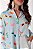 Camisa Feminina Oversized Gola Tradicional em Viscolinho Estampa Saint-Tropez - Imagem 3