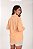 Camisa Feminina Oversized Gola Tradicional em Viscolinho cor Laranja Baby - Imagem 2