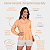Camisa Feminina Oversized Gola Tradicional em Viscolinho cor Laranja Baby - Imagem 4