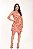 Vestido Curto Lenço Chic estampa Flame Rosé - Imagem 1