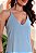 Vestido longo Verano cor Baby Blue - Imagem 3