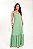 Vestido longo Verano cor Verde Menta - Imagem 1