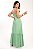 Vestido longo Verano cor Verde Menta - Imagem 2