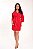 Vestido curto Isla cor Cereja - Imagem 1