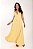 Vestido longo Solare cor Baunilha - Imagem 1