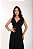 Vestido longo Solare cor Preto - Imagem 3
