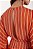 Vestido curto Isla Listras Terracota - Imagem 3