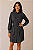 Chemise manga longa Dallas cor Black - Imagem 1