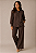 Conjunto Santorini Linho Cor Café - Imagem 1
