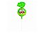 Pirulito Maçã Verde do Amor C /24un 480g - Imagem 4