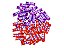 Pez Refil Sabor Grape Strawberry C/ 8un 68g - Imagem 2