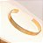BRACELETE LARGO - Semijoia banhada a ouro 18k - Imagem 2