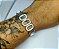 Bracelete com strass. Aço inóx - Imagem 2