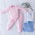 Conj. Body Manga Longa Abert. Americana - Imagem 1