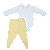 Conj. Body Manga Longa Menino Luxo  #SEMANADOBODY - Imagem 4