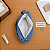 Necessaire Porta Lenço Umedecido - Atoalhado Azul Jeans - Imagem 3