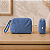 Necessaire Porta Lenço Umedecido - Atoalhado Azul Jeans - Imagem 4