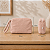 Necessaire Porta Lenço Umedecido - Atoalhado Nude - Imagem 3