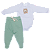 Conj. Body Manga Longa Prematuro Leão Verde  #SEMANADOBODY - Imagem 1