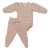 Conj. Body Manga Longa Prematuro Borboletas Nude  #SEMANADOBODY - Imagem 1