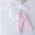 Conj. Body Manga Longa Prematuro Flores Rosa  #SEMANADOBODY - Imagem 2