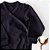Body Manga Longa Abertura Kimono - Preto - Imagem 2