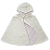 Poncho Dupla Face  -  de 4 a 8 anos - Listrado Rosê - Imagem 1