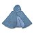 Poncho Dupla Face  -  de 4 a 8 anos - Soft Glace Azul - Imagem 1