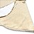 Poncho Dupla Face  -  de 4 a 8 anos - Pelúcia Fina Off White - Imagem 2