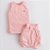 Conj. Regata com Shorts Luxo - Rosa - Imagem 1
