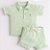 Camiseta Polo com Bermuda Luxo - Verde - Imagem 1