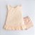 Vestido Tricoline com Shorts - Nude - Imagem 1