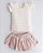 Blusinha com Shorts Saia - Listrado Rosê - Imagem 1