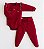 Conj. Body Manga Longa Luxo Prematuro - Vermelho - Imagem 1