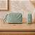 Necessaire Porta Lenço Umedecido - Atoalhado Verde Claro - Imagem 4