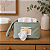 Necessaire Porta Lenço Umedecido - Atoalhado Verde Claro - Imagem 2