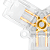 Conector Formato "Y" para Luminária Hegaxonal Colmeia Sigma Tools - Imagem 2