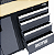 Armário Modular de Parede para Oficina com Bancada Rotta - RTT3699 - Imagem 3