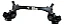Eixo Traseiro - Novo e Original - Fiat Grand Siena 1.4 Attractive - 2012 a 2021 - Imagem 1