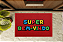Capacho 60x40 - SUPER BEM VINDO (vermelho) - Imagem 2