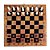 Jogo de Xadrez Maleta 3 em 1 de Madeira 23,5cm (GU5192) - Imagem 1